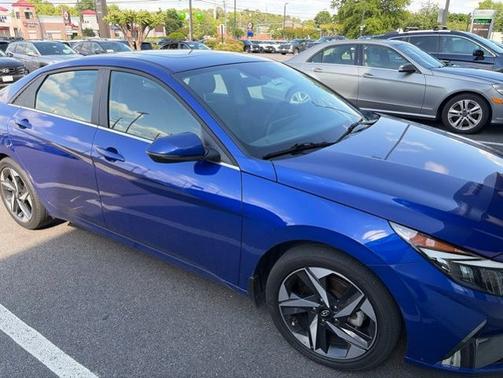 Blue 2023 Hyundai ELANTRA Limited