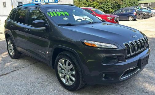 Granite Crystal Metallic Clearcoat 2015 Jeep Cherokee Sport