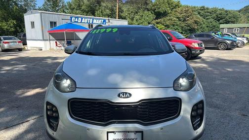 Snow White Pearl 2018 Kia Sportage SX Turbo