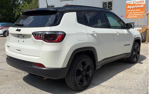White Clearcoat 2021 Jeep Compass Latitude