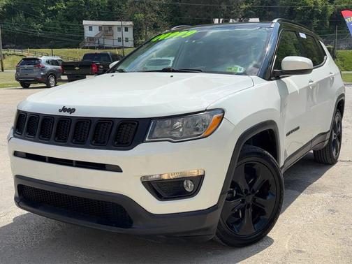 White Clearcoat 2021 Jeep Compass Latitude