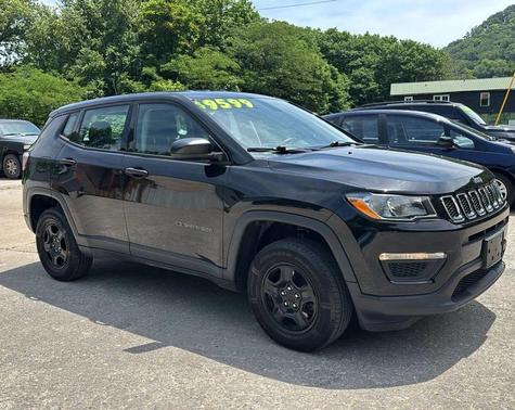 Diamond Black Crystal Pearlcoat 2017 Jeep New Compass Sport
