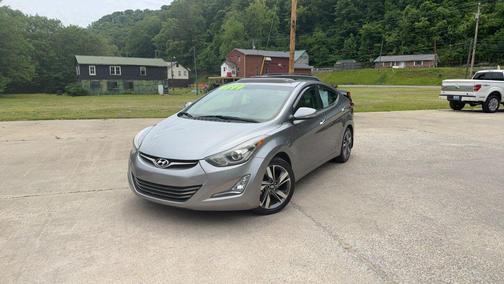 Titanium Gray Metallic 2014 Hyundai ELANTRA Limited