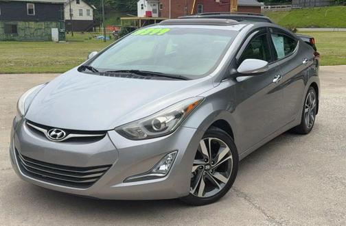 Titanium Gray Metallic 2014 Hyundai ELANTRA Limited