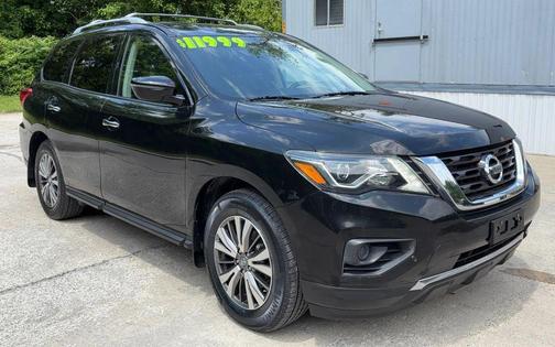 Magnetic Black 2018 Nissan Pathfinder S