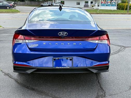 Intense Blue Metallic 2023 Hyundai ELANTRA SEL