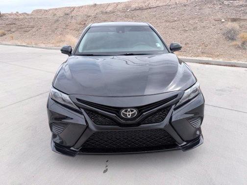 Midnight Black Metallic 2020 Toyota Camry TRD V6