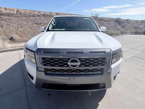 Glacier White 2026 Nissan Frontier SV