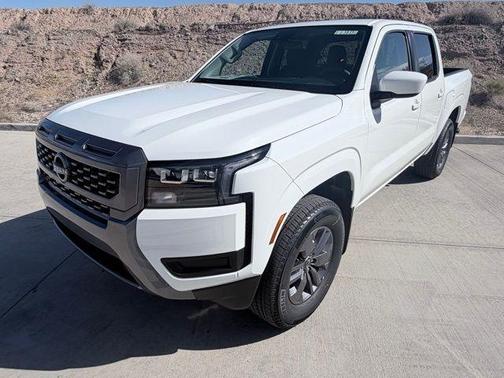 Glacier White 2026 Nissan Frontier SV