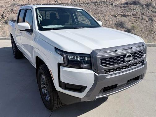 Glacier White 2026 Nissan Frontier SV