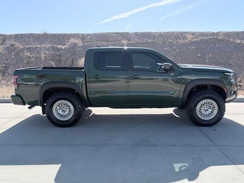 Green 2026 Nissan Frontier PRO-4X
