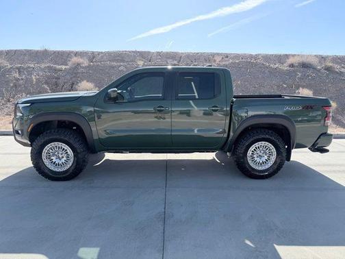 Green 2026 Nissan Frontier PRO-4X