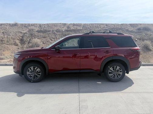 Scarlet Ember 2026 Nissan Pathfinder SV