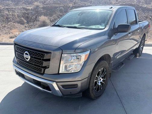 Gun Metallic 2021 Nissan Titan SV