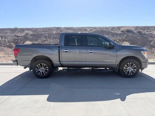 Gun Metallic 2021 Nissan Titan SV