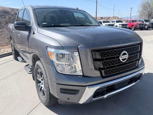 Gun Metallic 2021 Nissan Titan SV
