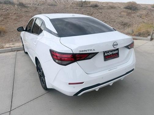 Cloud White 2025 Nissan Sentra SV