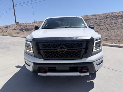 Glacier White 2021 Nissan Titan PRO-4X