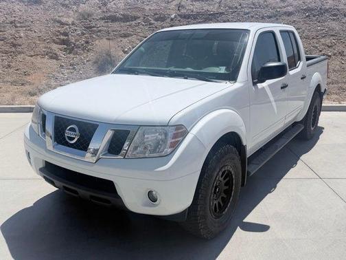 Glacier White 2019 Nissan Frontier SV