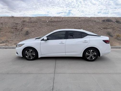 Cloud White 2023 Nissan Sentra SV