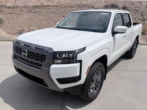 Glacier White 2026 Nissan Frontier SV