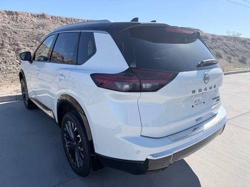 White / Black 2026 Nissan Rogue Platinum