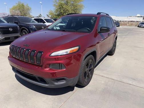 Deep Cherry Red Crystal Pearlcoat 2016 Jeep Cherokee Altitude