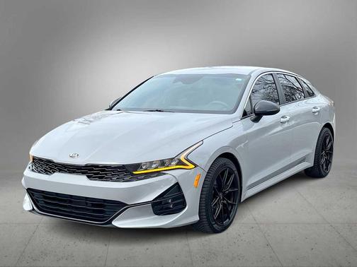 Wolf Gray 2021 Kia K5 GT-Line