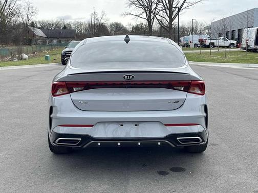 Wolf Gray 2021 Kia K5 GT-Line