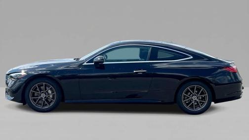 Obsidian Black Metallic 2026 Mercedes-Benz CLE 300 4MATIC Coupe