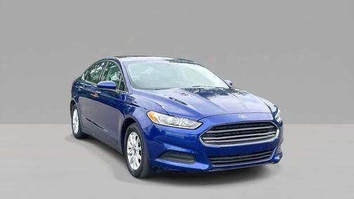 DEEP IMPACT BLUE 2016 Ford Fusion S