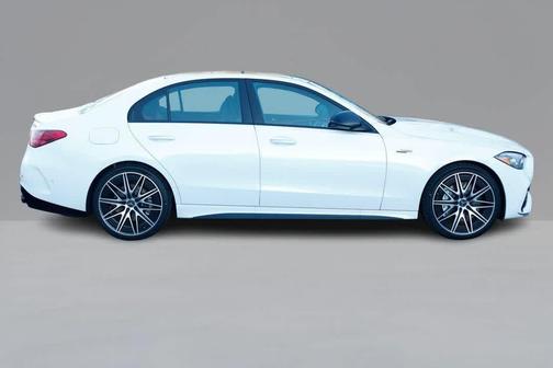 MANUFAKTUR Moonlight White Metallic 2026 Mercedes-Benz AMG C 43 4MATIC