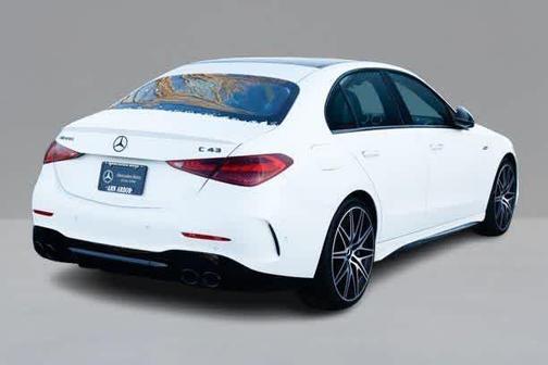 MANUFAKTUR Moonlight White Metallic 2026 Mercedes-Benz AMG C 43 4MATIC