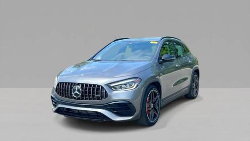 Mountain Grey Metallic 2022 Mercedes-Benz AMG GLA 45 Base 4MATIC
