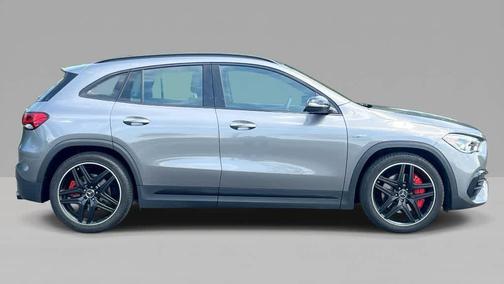 Mountain Grey Metallic 2022 Mercedes-Benz AMG GLA 45 Base 4MATIC