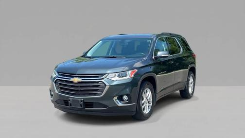 Graphite Metallic 2019 Chevrolet Traverse LT Cloth