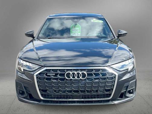 Mythos Black Metallic 2023 Audi A8 L 55 TFSI quattro Tiptronic