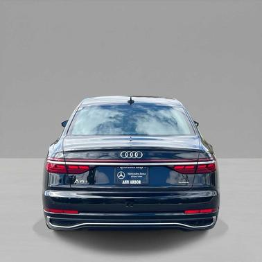 Mythos Black Metallic 2023 Audi A8 L 55 TFSI quattro Tiptronic