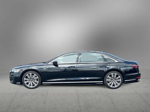 Mythos Black Metallic 2023 Audi A8 L 55 TFSI quattro Tiptronic