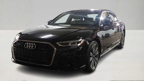 Mythos Black Metallic 2023 Audi A8 L 55 TFSI quattro Tiptronic