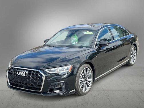 Mythos Black Metallic 2023 Audi A8 L 55 TFSI quattro Tiptronic