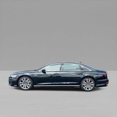 Mythos Black Metallic 2023 Audi A8 L 55 TFSI quattro Tiptronic