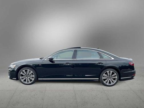 Mythos Black Metallic 2023 Audi A8 L 55 TFSI quattro Tiptronic