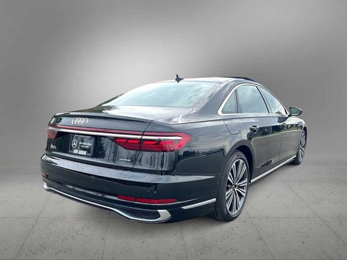 Mythos Black Metallic 2023 Audi A8 L 55 TFSI quattro Tiptronic
