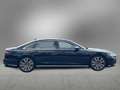 Mythos Black Metallic 2023 Audi A8 L 55 TFSI quattro Tiptronic