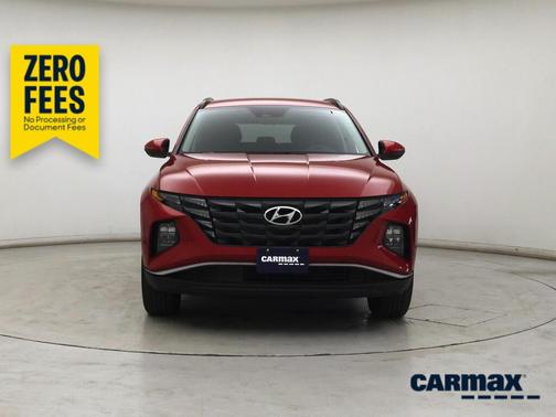 Red 2022 Hyundai TUCSON SEL