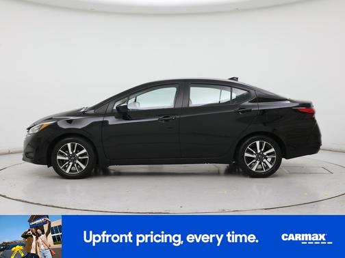 Black 2025 Nissan Versa SV