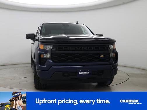 Blue 2022 Chevrolet Silverado 1500 Custom