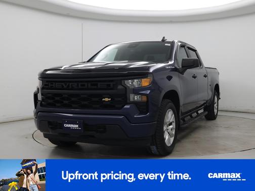 Blue 2022 Chevrolet Silverado 1500 Custom