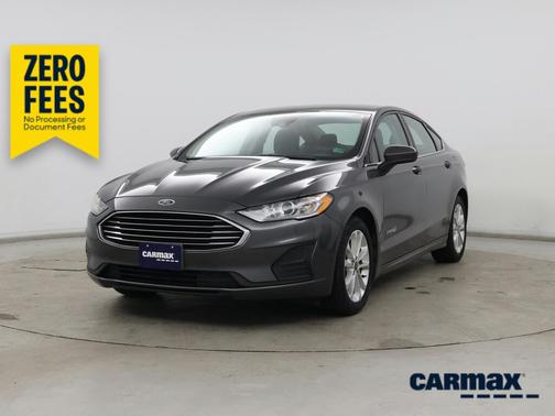 Gray 2019 Ford Fusion Hybrid SE